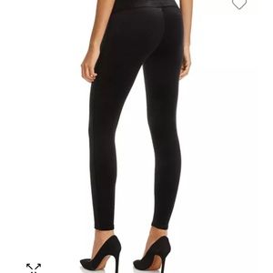 Spanx, velvet leggings